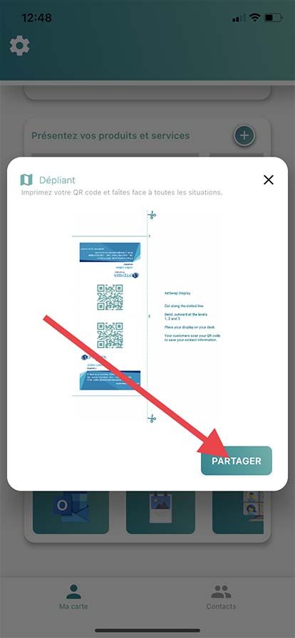 Shareyour leaflet to print it